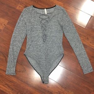 Gray Bodysuit
